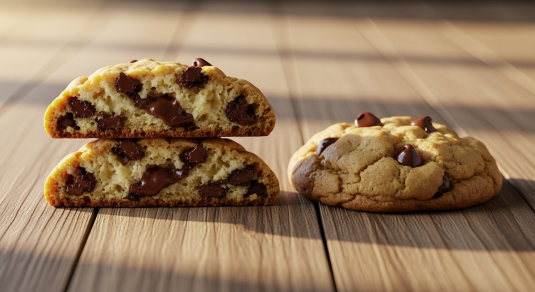 Chocolate Chip Cookies with Honey Instead of Sugar (Soft, Chewy, and Actually NOT Cakey)