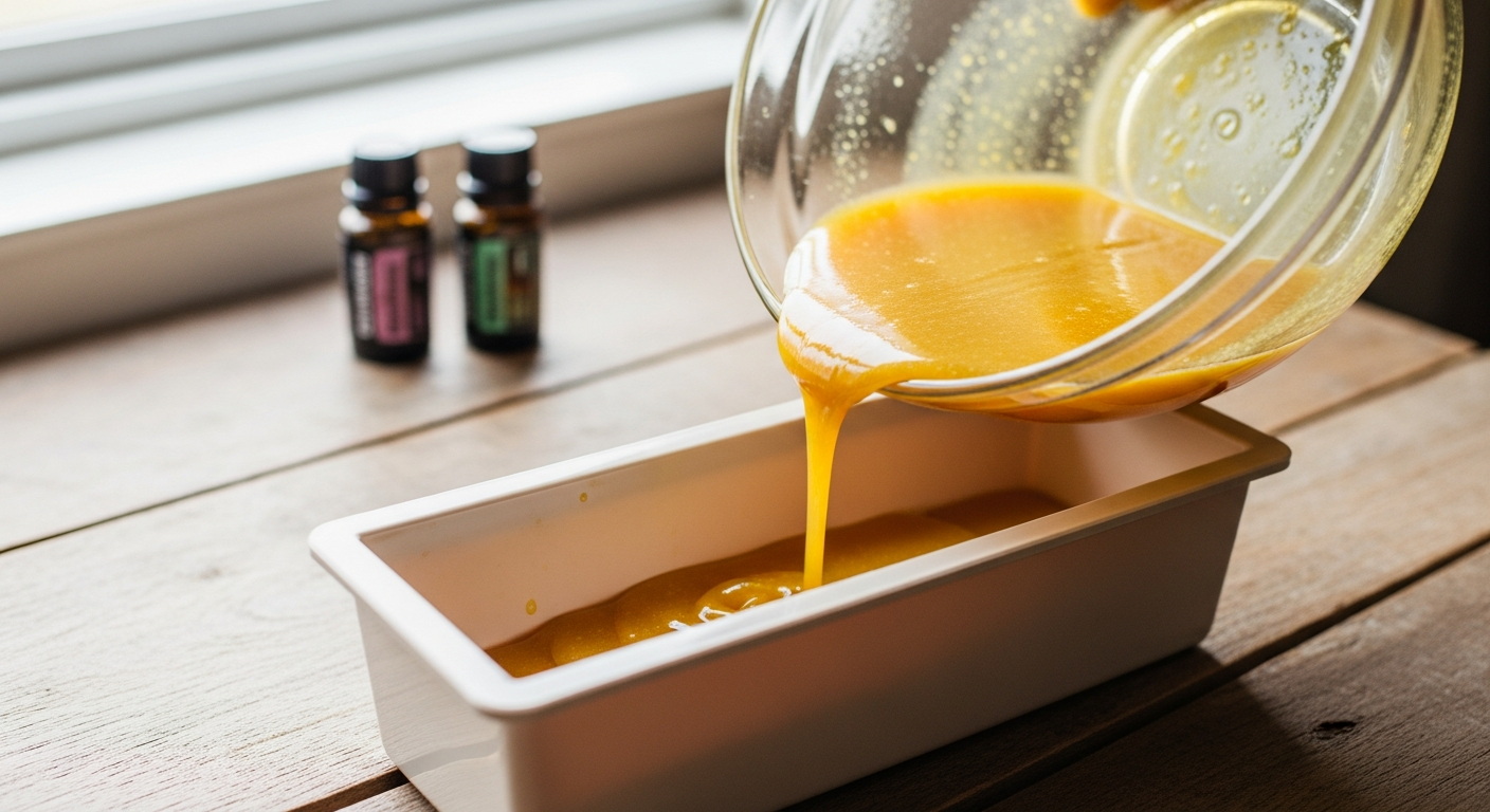 How to Make Turmeric Soap at Home (Easy Recipe — No Lye Required!)