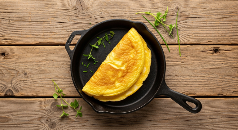 How to Make an Omelette in a Cast Iron Skillet (It Won't Stick, I Promise)