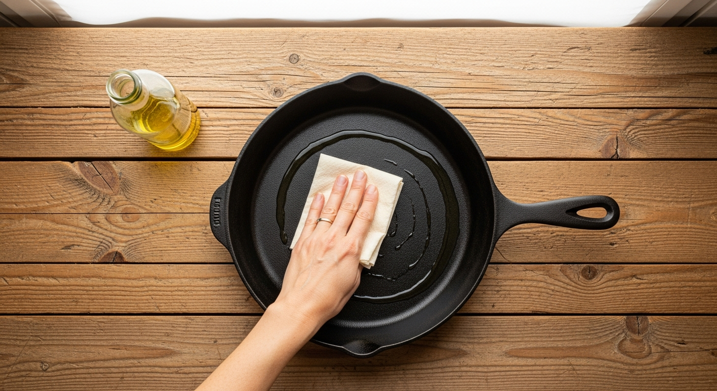 How to Remove Rust from a Cast Iron Skillet (Simple Methods That Actually Work)